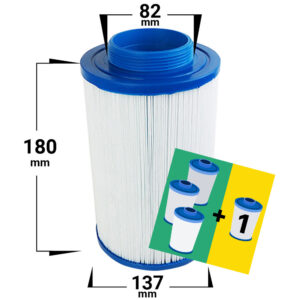 4-pack Spa filter for LA Spas | Advanced Spa Design