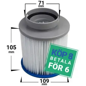 Whirlpool Filter 8er-Pack | M-Spa u.a