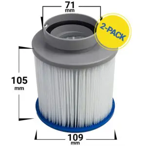 Whirlpool Filter 2er-Pack | M-Spa u.a