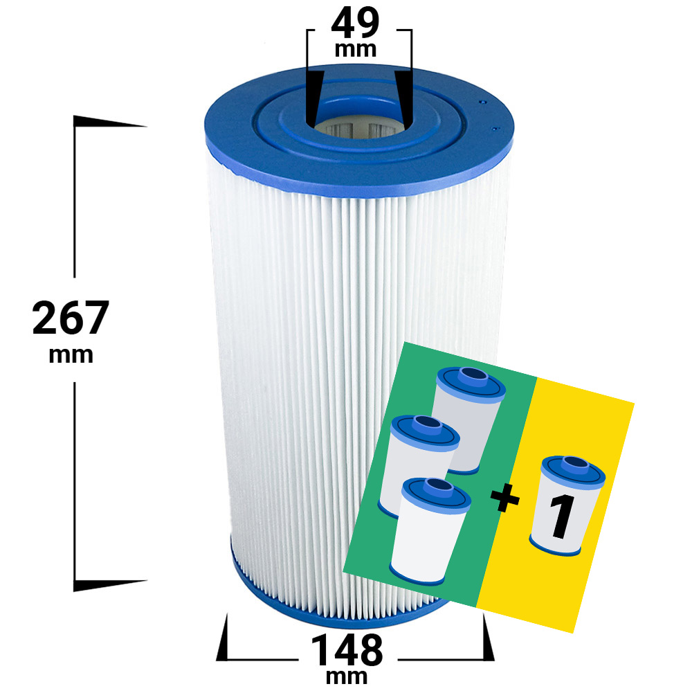 4-pack Spa filter for Hotsprings | Calspa | Arctic | Hydropool