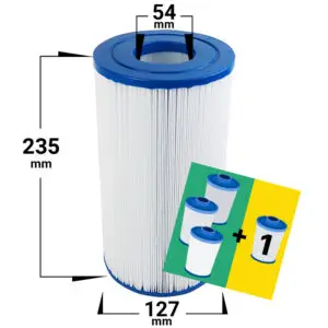 Whirlpool Filter 4er-Pack | Swebad | Serenity | Vita Spa | Infinity | Master Spas | Aquavia | Artesian | Viking | Cal Spas | Caldera | Bullfrog | Coleman u.a