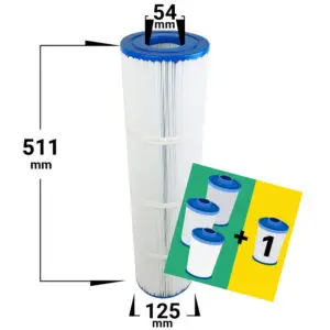 Whirlpool Filter 4er-Pack | Dakota | Emerald | Hydro Spa u.a