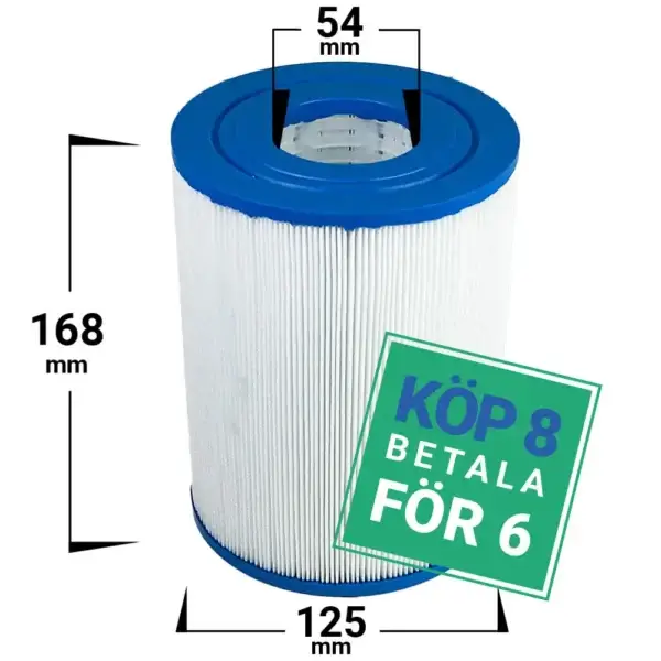 8x Whirlpool Filter 8er-Pack