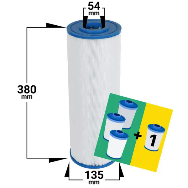 Whirlpool Filter 4er-Pack