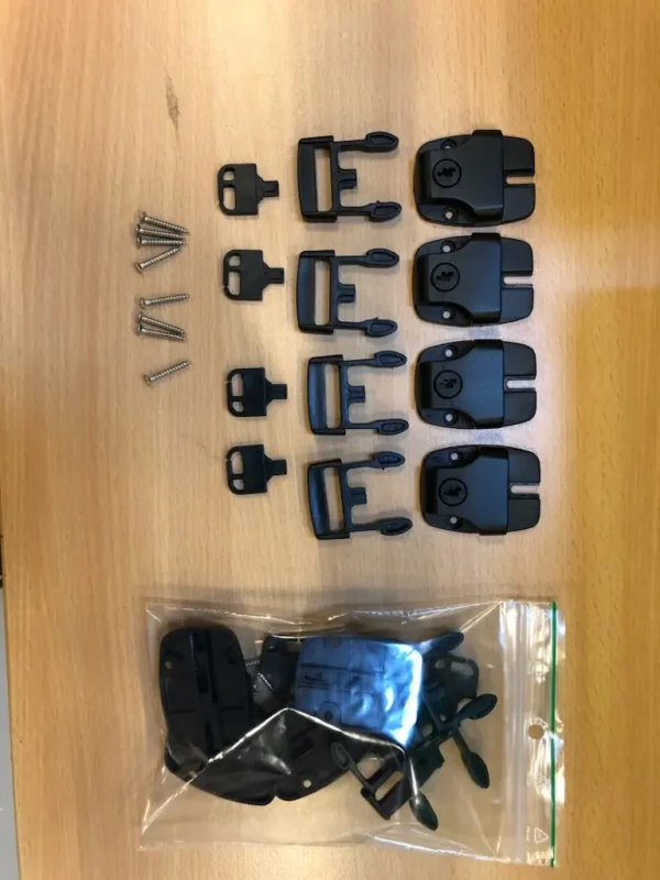 Deckelschloss für Whirlpool, 4er-Pack (Surelock) - Bild 3