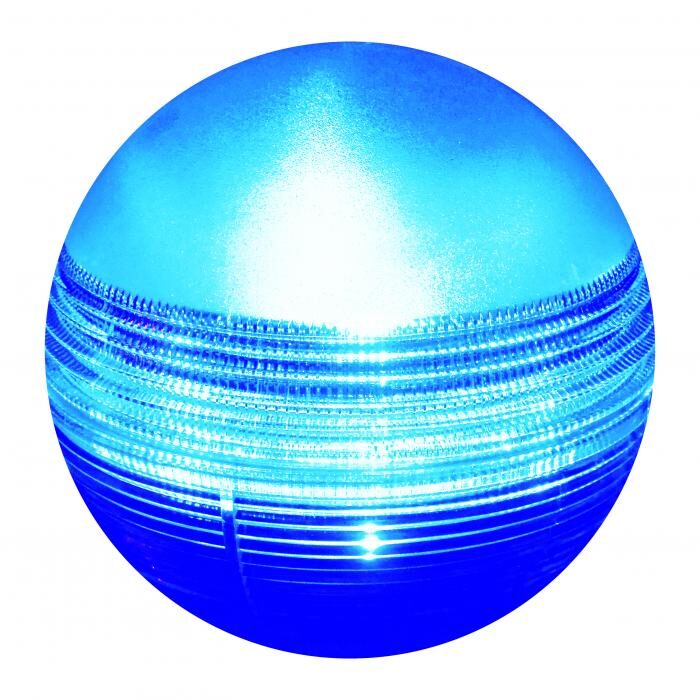 3 schwimmende LED-Leuchtkugeln